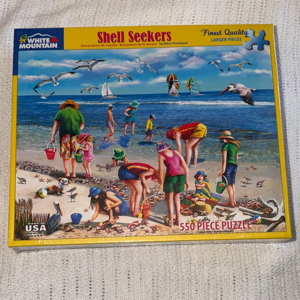 White Mountain Shell Seekers Beach‎ Puzzle